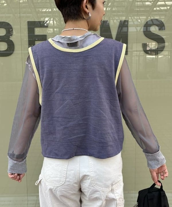矢野(青木)優香さんの「BEAMS WOMEN｜Lee × maturely / 別注 Twill Double Knee Painter Pants」を使ったコーディネート