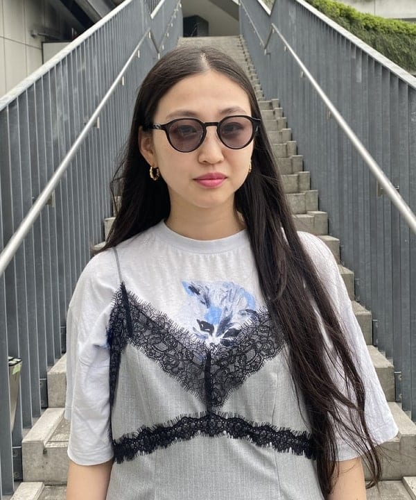 ayaさんの「BEAMS WOMEN｜NOEYEDIA / サングラス "NE-430"」を使ったコーディネート