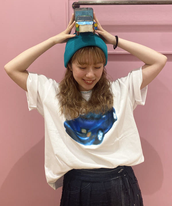 晶さんの「BEAMS WOMEN｜ラップ プリーツ スカート」を使ったコーディネート