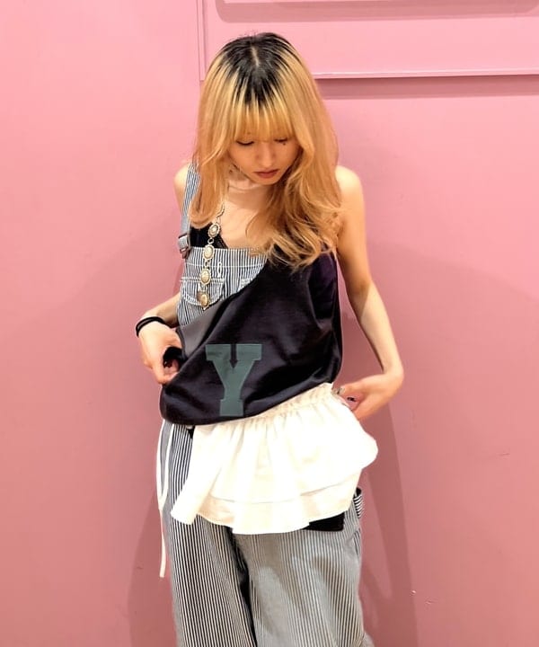 コスゲさんの「BEAMS WOMEN｜ナンバリング タンク」を使ったコーディネート