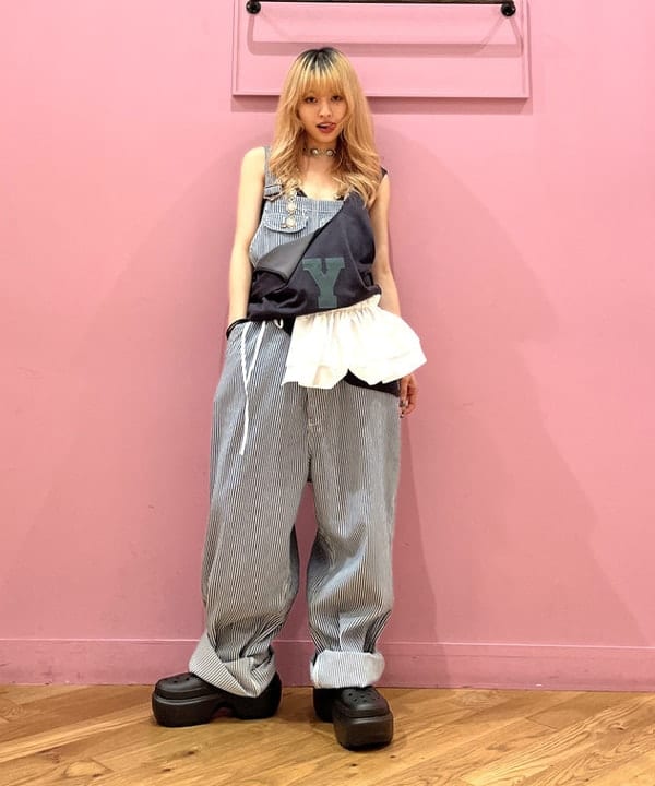 コスゲさんの「BEAMS WOMEN｜ナンバリング タンク」を使ったコーディネート