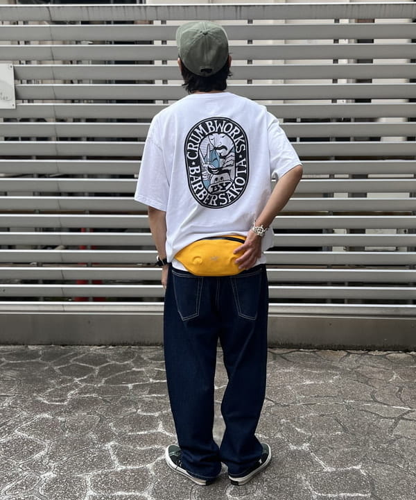 ザキサンさんの「BEAMS WOMEN｜ワイド テーパード デニム」を使ったコーディネート