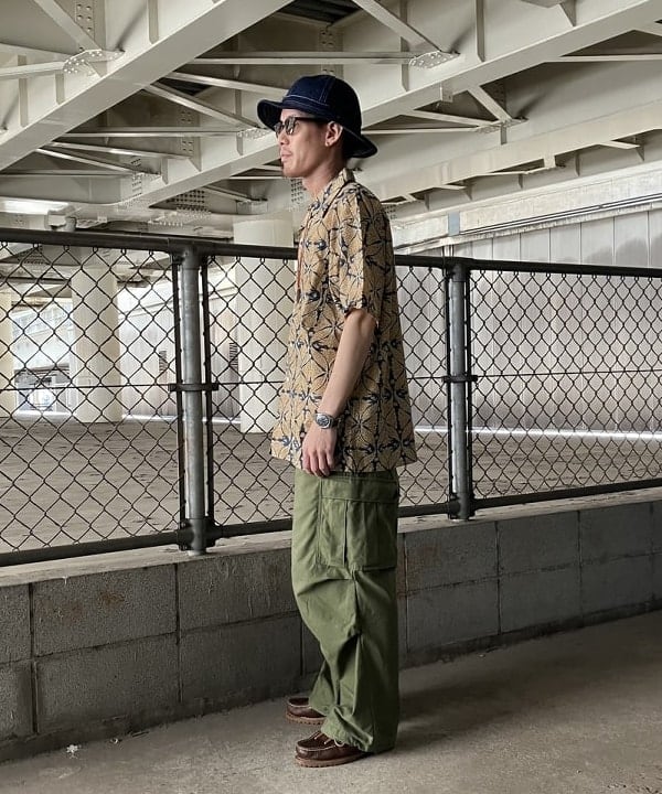 ホサカさんの「BEAMS WOMEN｜BEAMS PLUS / アーミーハット」を使ったコーディネート