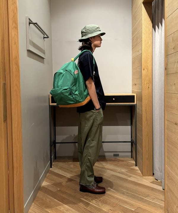 Rintaroさんの「BEAMS WOMEN｜BEAMS PLUS / コーデュラ ナイロン リップストップ ジャングルハット」を使ったコーディネート