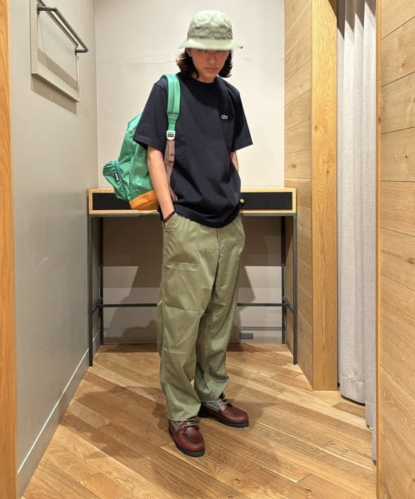 Rintaroさんの「BEAMS WOMEN｜BEAMS PLUS / コーデュラ ナイロン リップストップ ジャングルハット」を使ったコーディネート