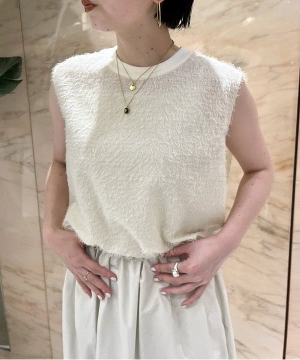 shirakiさんの「BEAMS WOMEN｜GIANNI CHIARINI / ALIFA レザーショルダーバッグ S」を使ったコーディネート