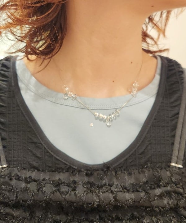 saori KATOさんの「BEAMS WOMEN｜Ray BEAMS / シャーリング ストレッチ スリット ワンピース」を使ったコーディネート