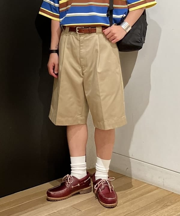 土田 達也さんの「BEAMS WOMEN｜BEAMS / マルチボーダー Tシャツ」を使ったコーディネート