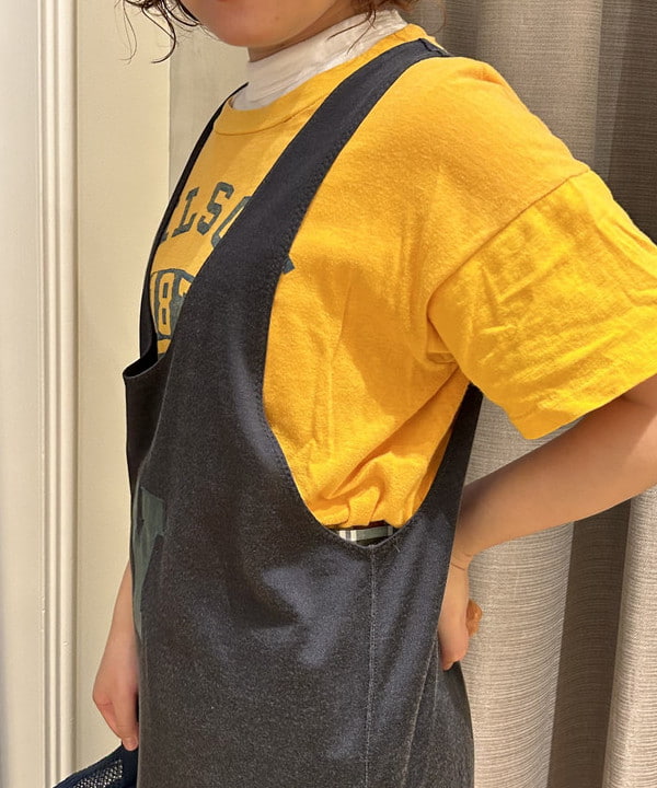 まつむさんの「BEAMS WOMEN｜ボーイ ベーシック Tシャツ」を使ったコーディネート