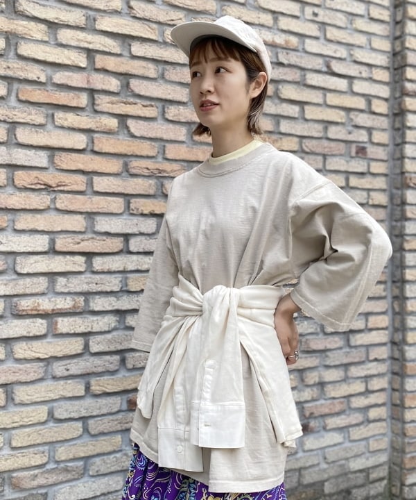 Kaoru Sakumaさんの「BEAMS WOMEN｜DECHO / メッシュ キャップ」を使ったコーディネート