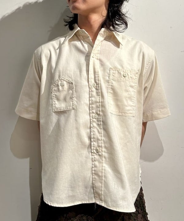 佐藤 大斗さんの「BEAMS WOMEN｜BEAMS BOY / ポリエステルリネン ワークシャツ」を使ったコーディネート