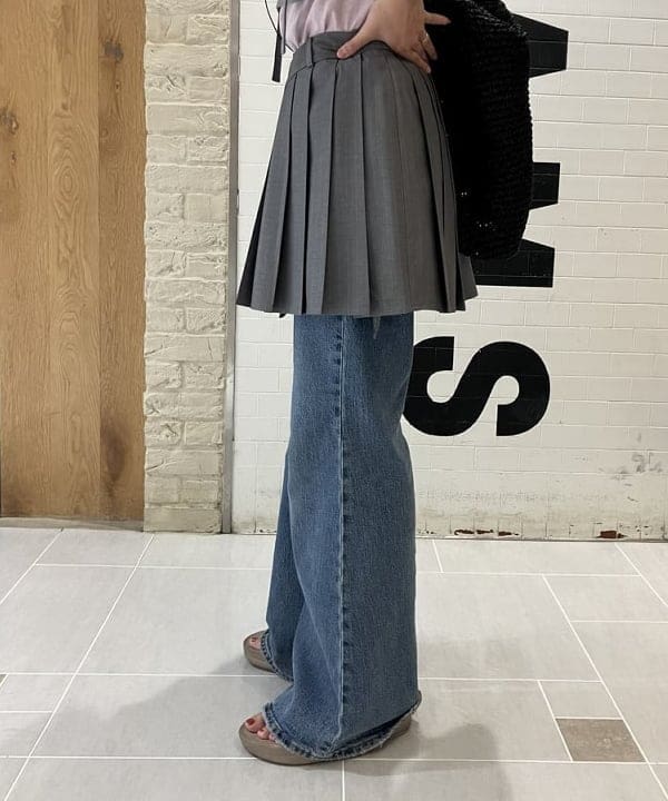 原田 まりんさんの「BEAMS WOMEN｜Ray BEAMS / ベルテッド ビスチェ」を使ったコーディネート