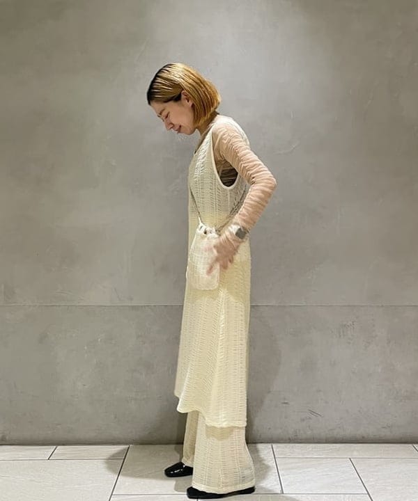 シロヤマさんの「BEAMS WOMEN｜Ray BEAMS / アンクルストラップ パンプス」を使ったコーディネート