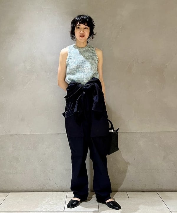 kigoさんの「BEAMS WOMEN｜Ray BEAMS / ミックス バック クロス ベスト」を使ったコーディネート