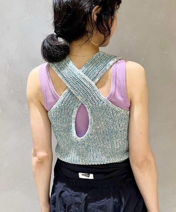 kigoさんの「BEAMS WOMEN｜Ray BEAMS / ミックス バック クロス ベスト」を使ったコーディネート