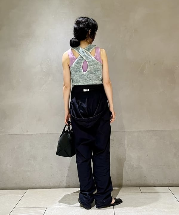 kigoさんの「BEAMS WOMEN｜Ray BEAMS / ミックス バック クロス ベスト」を使ったコーディネート
