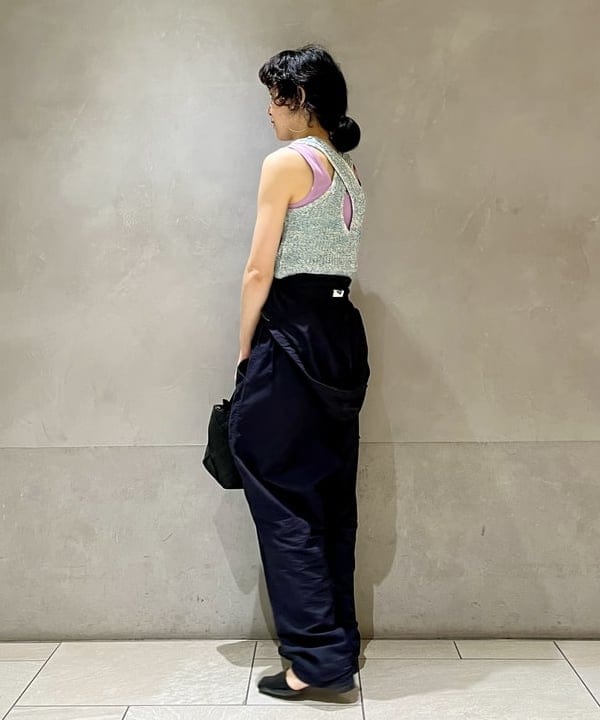 kigoさんの「BEAMS WOMEN｜Ray BEAMS / ミックス バック クロス ベスト」を使ったコーディネート