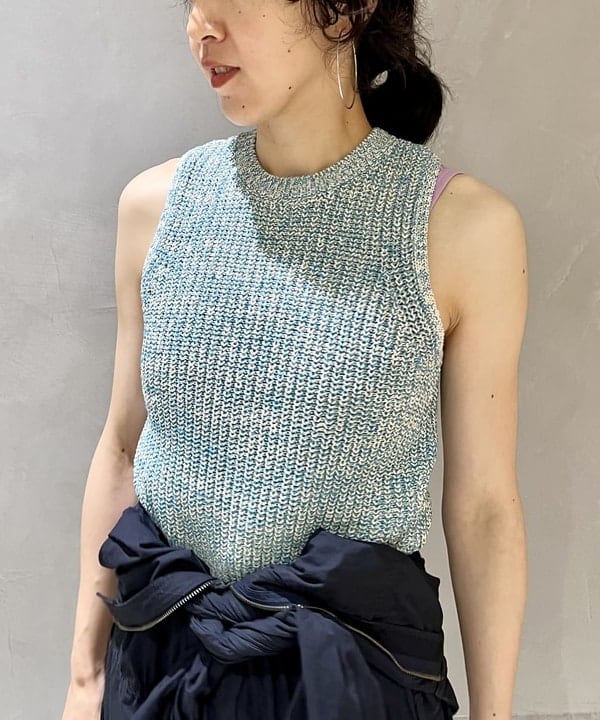 kigoさんの「BEAMS WOMEN｜Ray BEAMS / ミックス バック クロス ベスト」を使ったコーディネート