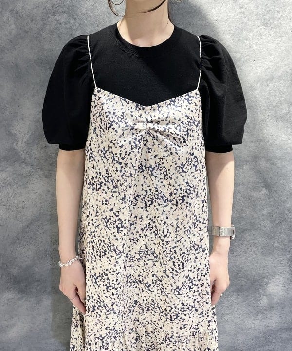 高木 菜央さんの「BEAMS WOMEN｜Demi-Luxe BEAMS / パフスリーブ プルオーバー」を使ったコーディネート