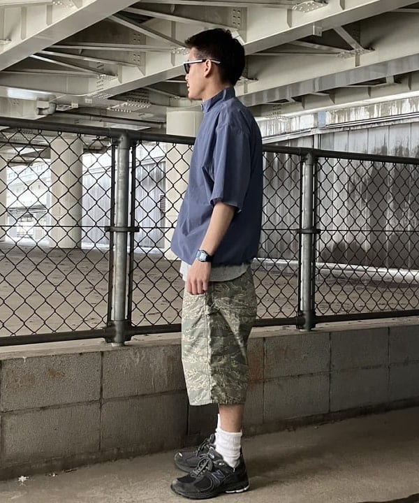 ホサカさんの「BEAMS WOMEN｜BEAMS / テック シャツ」を使ったコーディネート