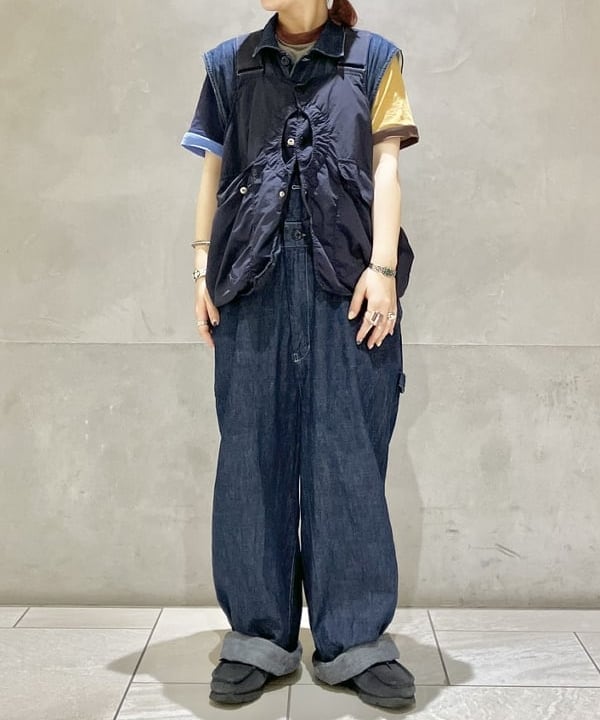 原口 愛さんの「BEAMS WOMEN｜BEAMS BOY /?スラブジャージー クレイジー ショートスリーブ Tシャツ」を使ったコーディネート