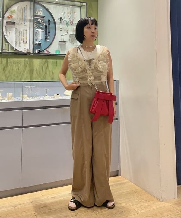 キホさんの「BEAMS WOMEN｜リボン バッグ」を使ったコーディネート