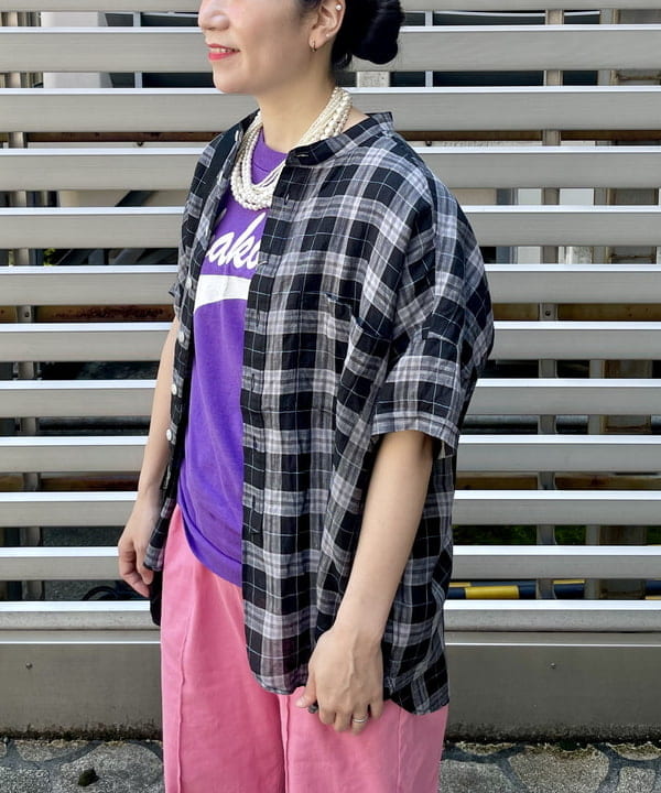 コウリキ　マミさんの「BEAMS WOMEN｜BAG'n'NOUN × BEAMS BOY / 別注 ドット バッグ」を使ったコーディネート