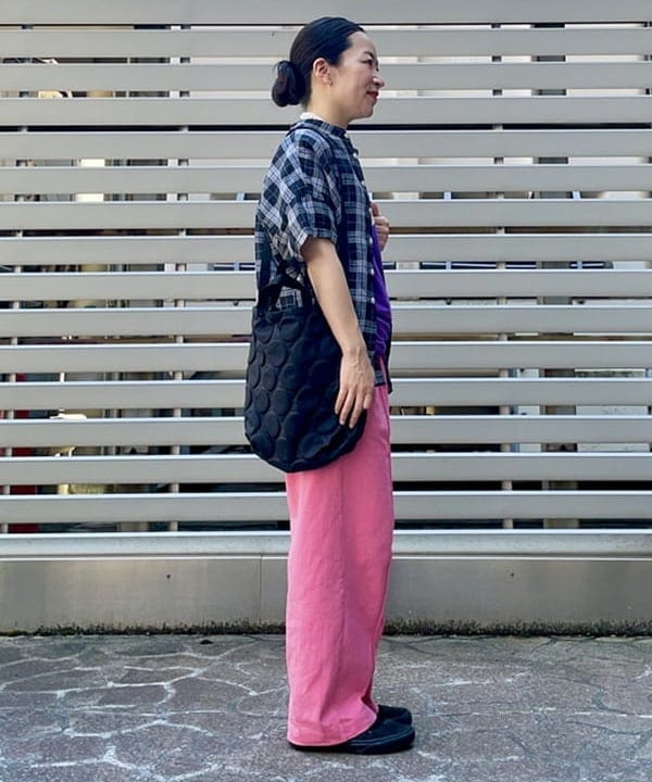 コウリキ　マミさんの「BEAMS WOMEN｜BAG'n'NOUN × BEAMS BOY / 別注 ドット バッグ」を使ったコーディネート