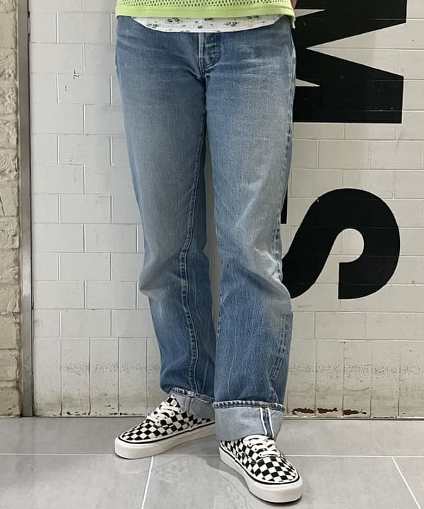 小原 もこさんの「BEAMS WOMEN｜BEAMS BOY / メッシュ リンガー ショートスリーブ Tシャツ」を使ったコーディネート