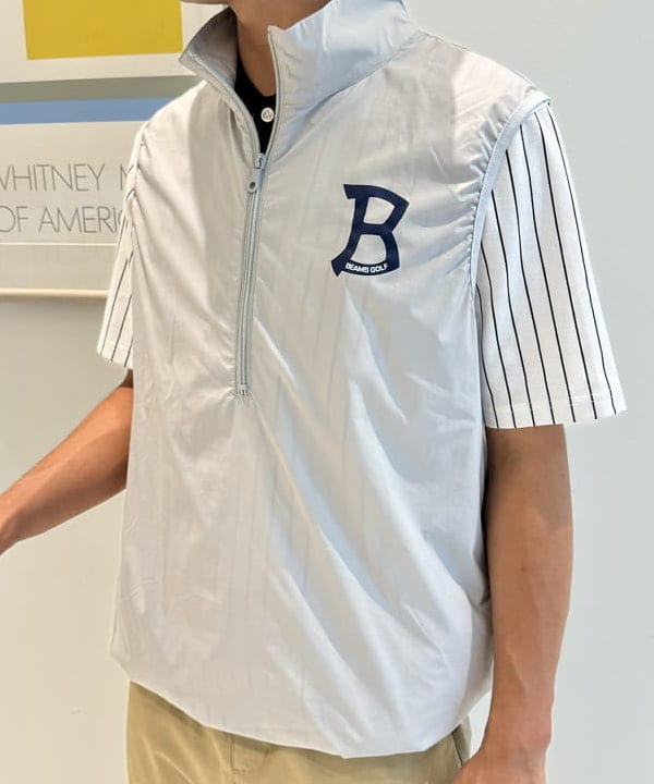 BEAMS GOLF PURPLE LABEL スフィダンテ プラスリッチ モック