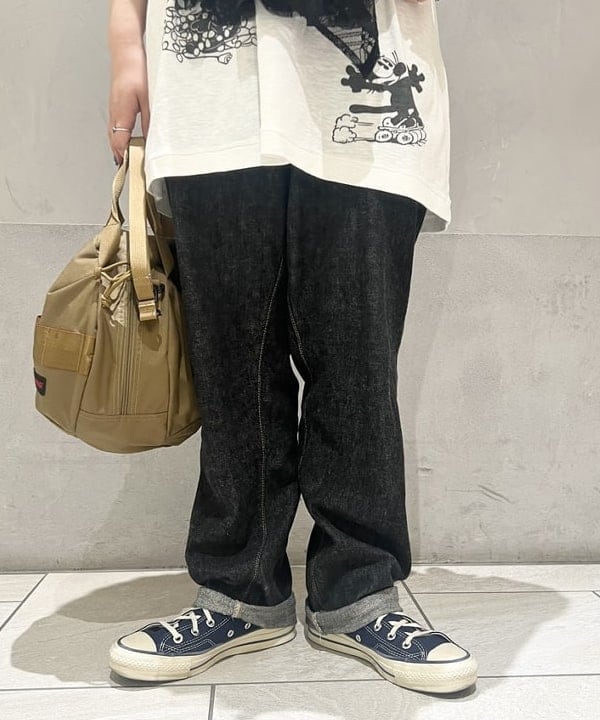 yokoyama shionさんの「BEAMS WOMEN｜BEAMS BOY / 樹脂 パール ロング ネックレス」を使ったコーディネート