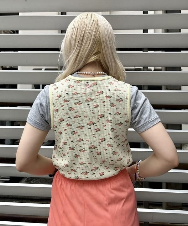 ナツハさんの「BEAMS WOMEN｜BEAMS BOY / リボン リング 2P」を使ったコーディネート