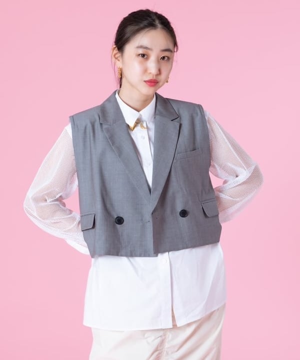 ayaさんの「BEAMS WOMEN｜Ray BEAMS / メッシュ リフレクター ミュール」を使ったコーディネート