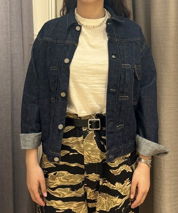 チナツさんの「BEAMS WOMEN｜orSlow × BEAMS BOY / 別注 Monroe Jacket Special」を使ったコーディネート