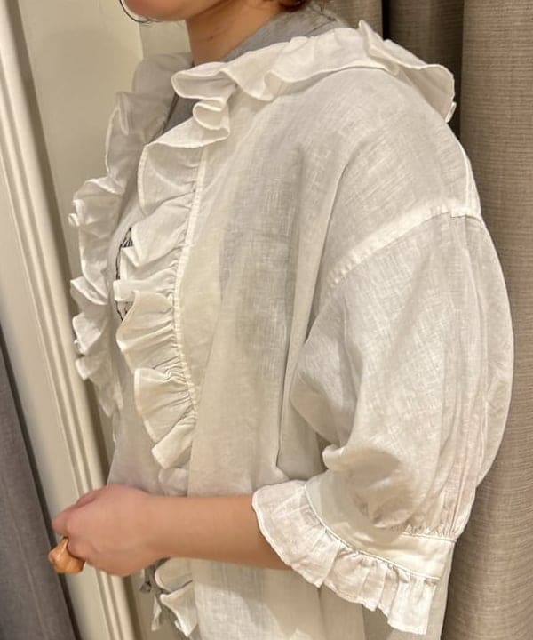 まつむさんの「BEAMS WOMEN｜ボーイ ベーシック Tシャツ」を使ったコーディネート