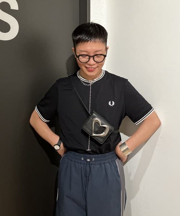 土田 達也さんの「BEAMS WOMEN｜Otro Accesorio / フラワー リング」を使ったコーディネート