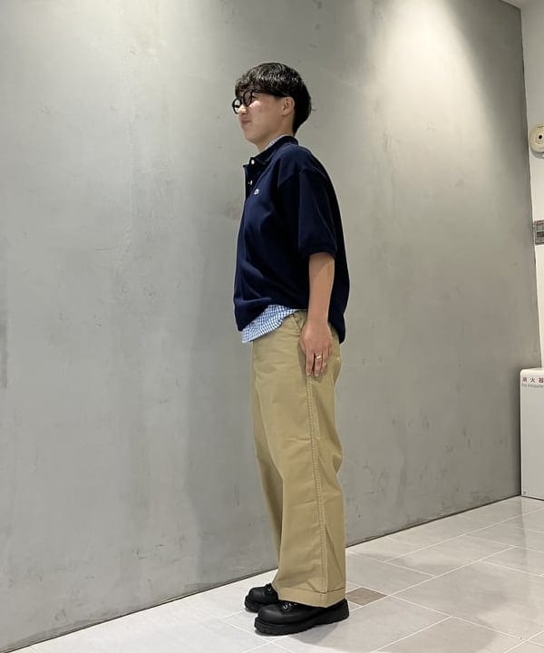 赤羽 花さんの「BEAMS WOMEN｜BEAMS BOY / 25mm WASH ベルト」を使ったコーディネート