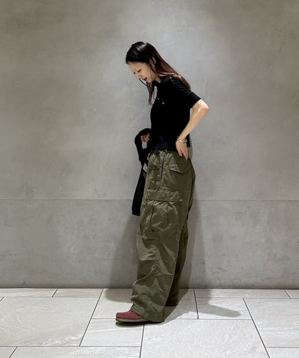 ササキさんの「BEAMS WOMEN｜BEAMS / ビッグ 6ポケット カーゴパンツ」を使ったコーディネート