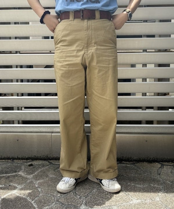 チナツさんの「BEAMS WOMEN｜ボーイ ベーシック Tシャツ」を使ったコーディネート