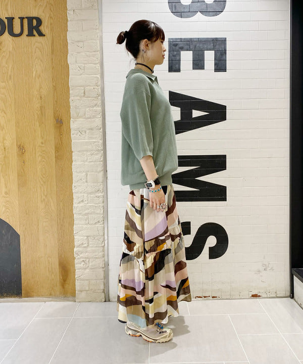 りかちょび/岸本梨佳さんの「BEAMS WOMEN｜Otro Accesorio / フラワー リング」を使ったコーディネート