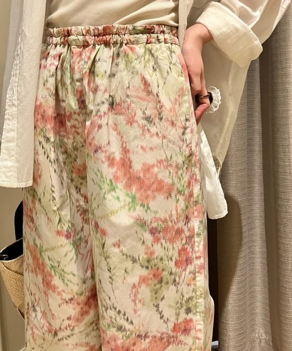 YUIさんの「BEAMS WOMEN｜丸胴 テレコ タンクトップ」を使ったコーディネート