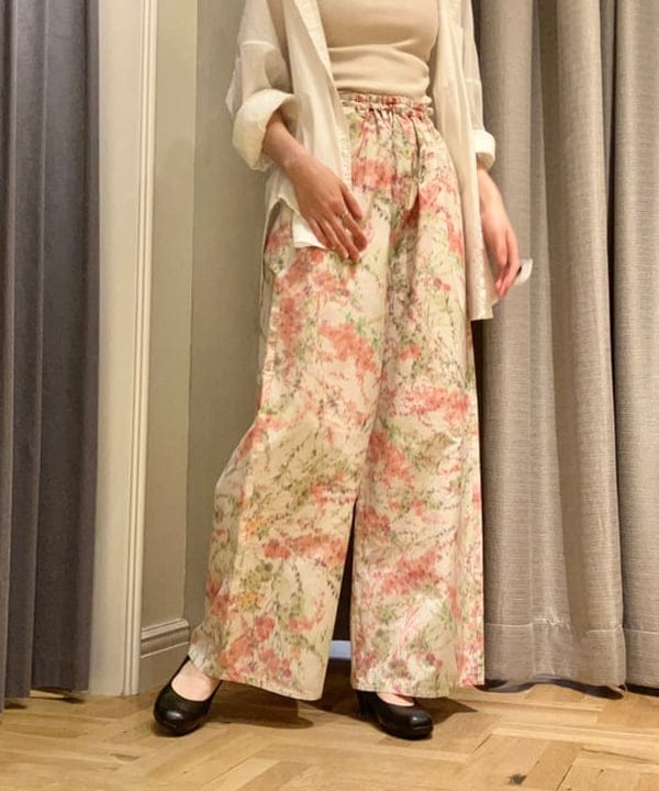 YUIさんの「BEAMS WOMEN｜丸胴 テレコ タンクトップ」を使ったコーディネート