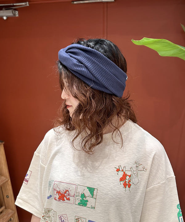 竹村 澄玲さんの「BEAMS WOMEN｜BEAMS BOY / リブヘアバンド」を使ったコーディネート