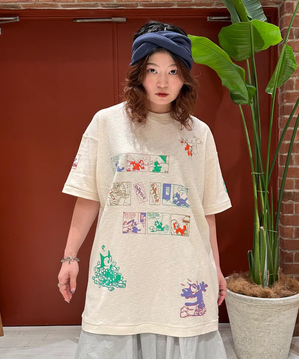 竹村 澄玲さんの「BEAMS WOMEN｜BEAMS BOY / リブヘアバンド」を使ったコーディネート