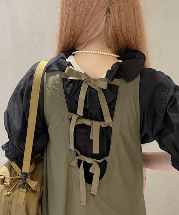 木村 海侑さんの「BEAMS WOMEN｜BEAMS BOY / 樹脂 パール ロング ネックレス」を使ったコーディネート