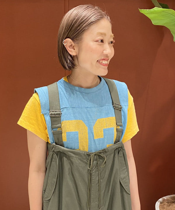 優意さんの「BEAMS WOMEN｜BEAMS BOY / US ARMY オーバー パンツ」を使ったコーディネート