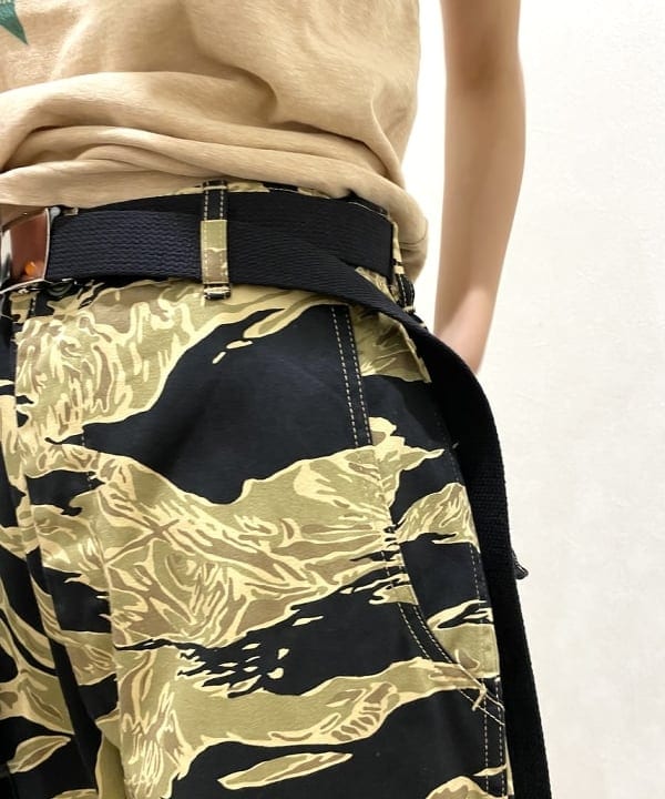 吉田 花さんの「BEAMS WOMEN｜BEAMS BOY / USA テープベルト NEW」を使ったコーディネート