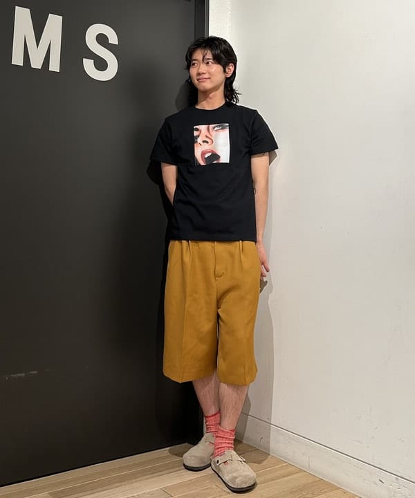 佐藤 大斗さんの「BEAMS WOMEN｜＜WOMEN＞FUJI ROCK FESTIVAL'24 × BEAMS / K.T KOBEL Gasp T-Shirt」を使ったコーディネート