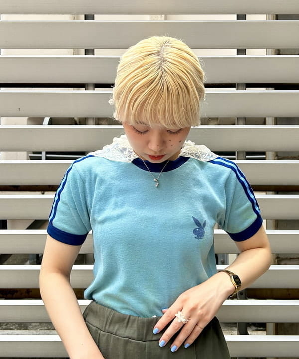 ナツハさんの「BEAMS WOMEN｜BEAMS BOY / イレギュラー バンダナ バッグ」を使ったコーディネート