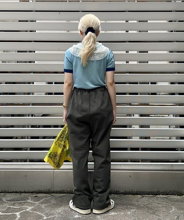 ナツハさんの「BEAMS WOMEN｜BEAMS BOY / イレギュラー バンダナ バッグ」を使ったコーディネート